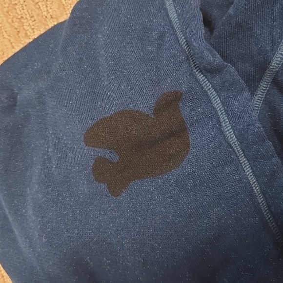 FREE CITY Superfluff Lux Zip Hoodie-Teal and Black - Picture 8 of 12